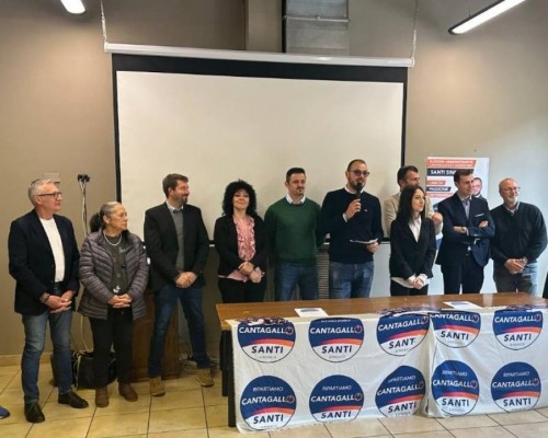 Ripartiamo Cantagallo, ecco tutti i candidati per Lorenzo Santi sindaco