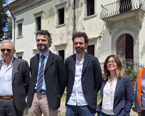 Villa Santa Cristina a Pimonte: iniziano i lavori di recupero