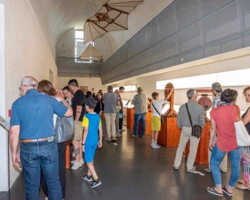 Partenza col botto per “Leonardo in Fortezza”:  tanti i visitatori nei primi dieci giorni di apertura